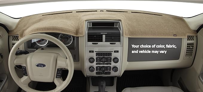 DashMat Original Dashboard Cover Suzuki Aerio (Premium Carpet, Beige)