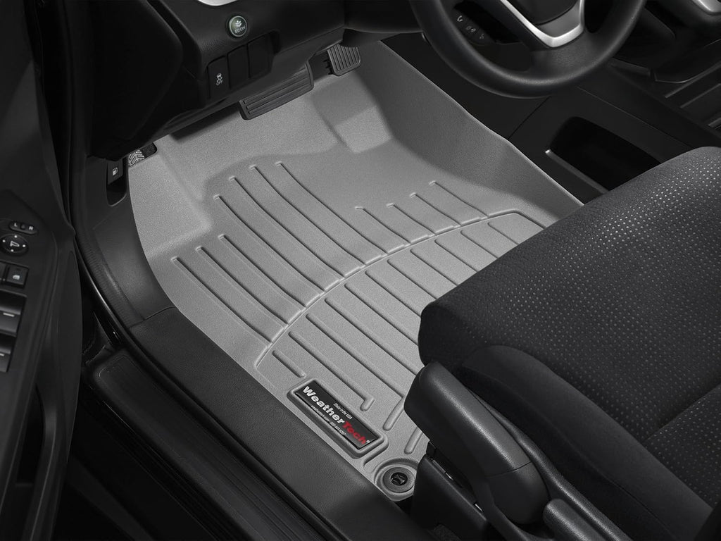 WeatherTech Custom Fit FloorLiners for Honda CR-V, CR-V Hybrid - 1st & 2nd Row (461780-1-2), Grey