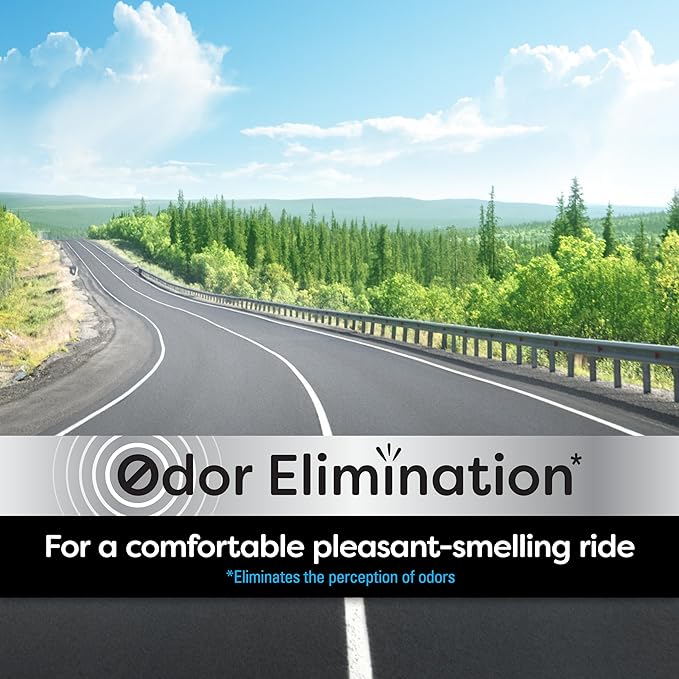 Refresh Your Car Scented Gel Car Air Freshener, Fresh Linen Car Scent