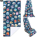 Hahafelt Car Seat Towel Covers Christmas Car Accessories Gifts Athletic Running Towel Performance Microfiber Post Workout Sweat Washable Cover Non Slip for Seat Outdoor Sport (National Park)