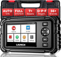 LAUNCH CRP129 HD Heavy Duty Truck Scanner, Full System Diesel Scanner with 7+ Resets, D.P.F Regen, Speed Limit Adjust, Oil Reset for Commercial Vehicles, Cummins, Detroit, Isuzu, Volvo&More