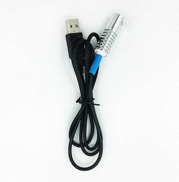 Side Glow Fiber Optic USB Light Source - 5V Fiber LED Illuminator (White, 8mm)