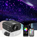 ATOKEE 16W Twinkle 550pcs Starlight Headliner Kit, 0.03in/0.75mm 9.8ft/3m Small Size Fiber Optic Car Star Roof Lights with Bluetooth APP/Remote Control