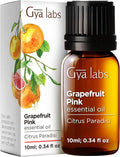 100% Pure Grapefruit Essential Oil - 0.34 Fl Oz - Grapefruit Oil for Hair, Skin, Diffuser, Aromatherapy & DIY Candle Making Scent