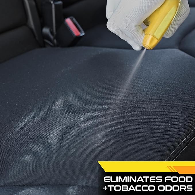 Formula 1 Dry Clean Carpet & Upholstery Cleaner - Stain Remover Spray for Car Seats & Floor Mats, Odor Eliminator for Interior Detailing, 23 oz.