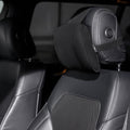 Car Headrest Pillow Memory Foam Soft Neck Support Comfortable Ergonomic Design Car Seat Headrest Pillow Universal Fit Travel Seat Pillow for Pain Relief While Driving Lord AutoFashion (1PC) (Black)