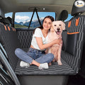Chumajor XL Back Seat Extender for Dogs-Supports 400lb,Waterproof Dog Car Seat Cover Hard Bottom-Detachable,600D Oxford Cloth Proof Nonslip Soft,Dog Hammock for Car,SUVs