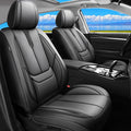 Fit Corolla Car Seat Covers for Toyota Corolla 2000-2024 2025 2026 -Upgraded Premium Waterproof & Breathable Leather,Airbag Compatible,All-Weather Seat Cushion Protector,Full Set,Black