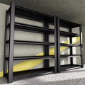 5-Tier Heavy Duty Garage Shelving Unit, 3000 LBS Capacity Metal Storage Rack 72" H x 48" W x 20" D, Adjustable Steel Shelves for Garage, Warehouse, Basement, Pantry, Workshop.2 Pack