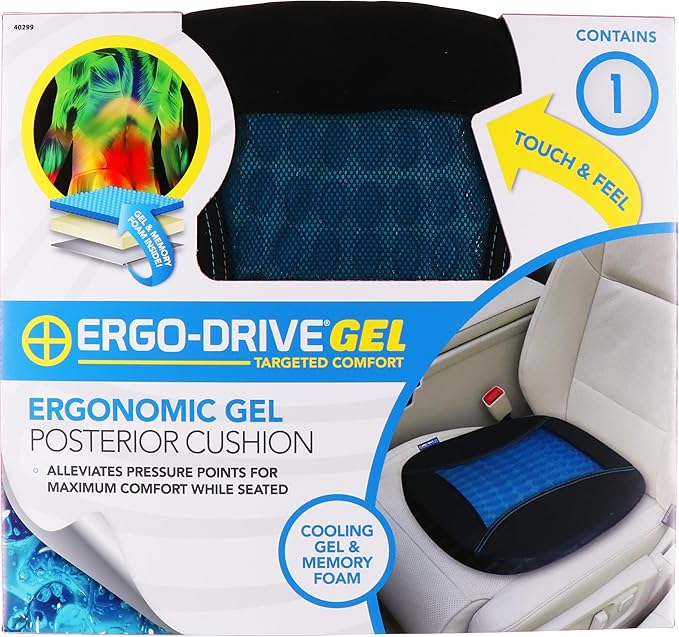 ERGO DRIVE 40299 Gel Posterior Cushion