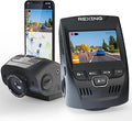 RexingUSA V1-4K Ultra HD GPS Dash Cam 2.4” LCD, Wi-Fi, 170° Wide Angle, G-Sensor, WDR, Loop Recording, Supercapacitor, Mobile App, CPL Filter, Supports 256GB