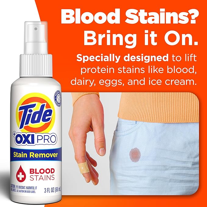 Tide Laundry Stain Remover Ultimate Stain Pack - Wine, Blood, and Grease Stain Remover