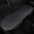 All Season Rear Bench Car Seat Covers Black - Breathable Car Seat Protectors with Anti Slip Bottom - Durable Auto Seat Cushions Universal Fit for Vehicles Cars SUV Trucks Size M