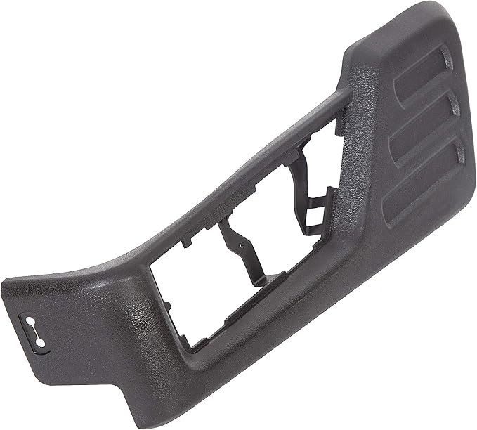 ECOTRIC Black Front Driver Seat Cushion Panel Trim Compatible with 2008-2010 Ford F250 F350 F450 F550 Super Duty Replacement for 8C3Z-2562187-CB