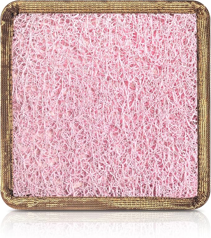 Gooo&Ma Orthopedic Seat Cushion, Breathable Chair Support Cushion for Car Office Wheelchair, Elastic Openwork Design (Pink)