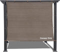 Alion Home Sun Shade Privacy Panel with Grommets and Hems on 4 Sides for Patio, Awning, Window, Pergola or Gazebo - Mocha Brown (10' X 18')