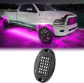 1 Pod Replacement Damaged Pod for Segmented Metal RGB LED Rock Lights 12v Underglow Light Multicolor Waterproof Neon for Jeep Trucks ATV UTV Golf Cart Offroad Pickup RZR SXS