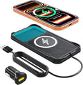 Wireless Car Charger,15w Fast Car Wireless Chargers Charging pad Non Slip Charger for Car Wireless Phone Charger for iPhone 17/16/15/14/13/12 Pro, SE3/SE2/XS/X/XR/8, 100cm Cable