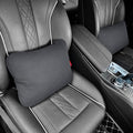 Graphene Lumbar Support Pillow for Car Driving Seat Relax Soft Lower Back Support Cushion for Sofa & Gaming Chair, Comfortable Couch Cushion with Machine Washable Cover(Grey 2-Pack)