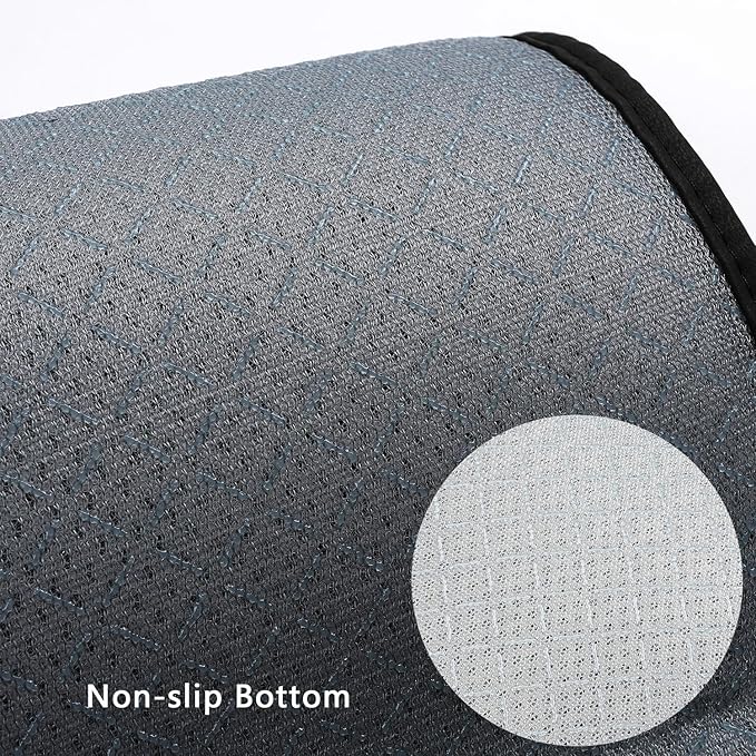 Rear Car Seat Covers Custom Fit for Tesla Model Y 2025 2020-2024 Breathable Interior Seat Cushion Protector All Season Protection (Without Logo)