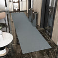 Ottomanson 2'7" x 50' Hallway Runner with Scraper Pile - Extra Durable Non-Slip Rug Mat for Indoor & Outdoor Use - Ideal for Kitchen, Entryway & Garage - High-Traffic Carpet, Gray