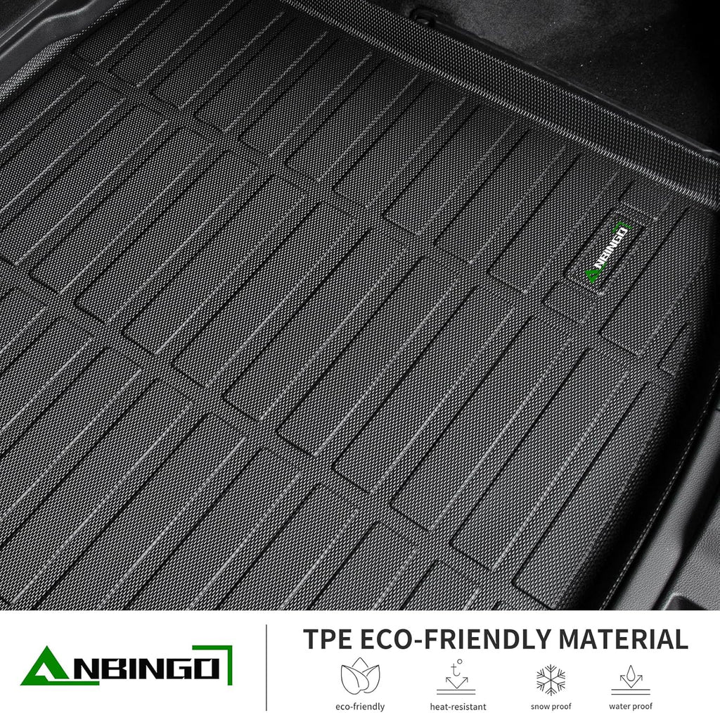 ANBINGO® Floor Mats & Cargo Liner Custom for Kia K4 LX | LXS | EX | GT-Line | GT-Line Turbo 2025 All Weather Car Mats TPE Floor Liners K4 Accessories