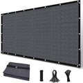 Amagenix 90% Sun Shade Cloth with Grommets, 10' x 16' Pergola Replacement Shade Cover Canopy Privacy Screen for Outdoor Patio Garden, Blue Gray (We Customized)
