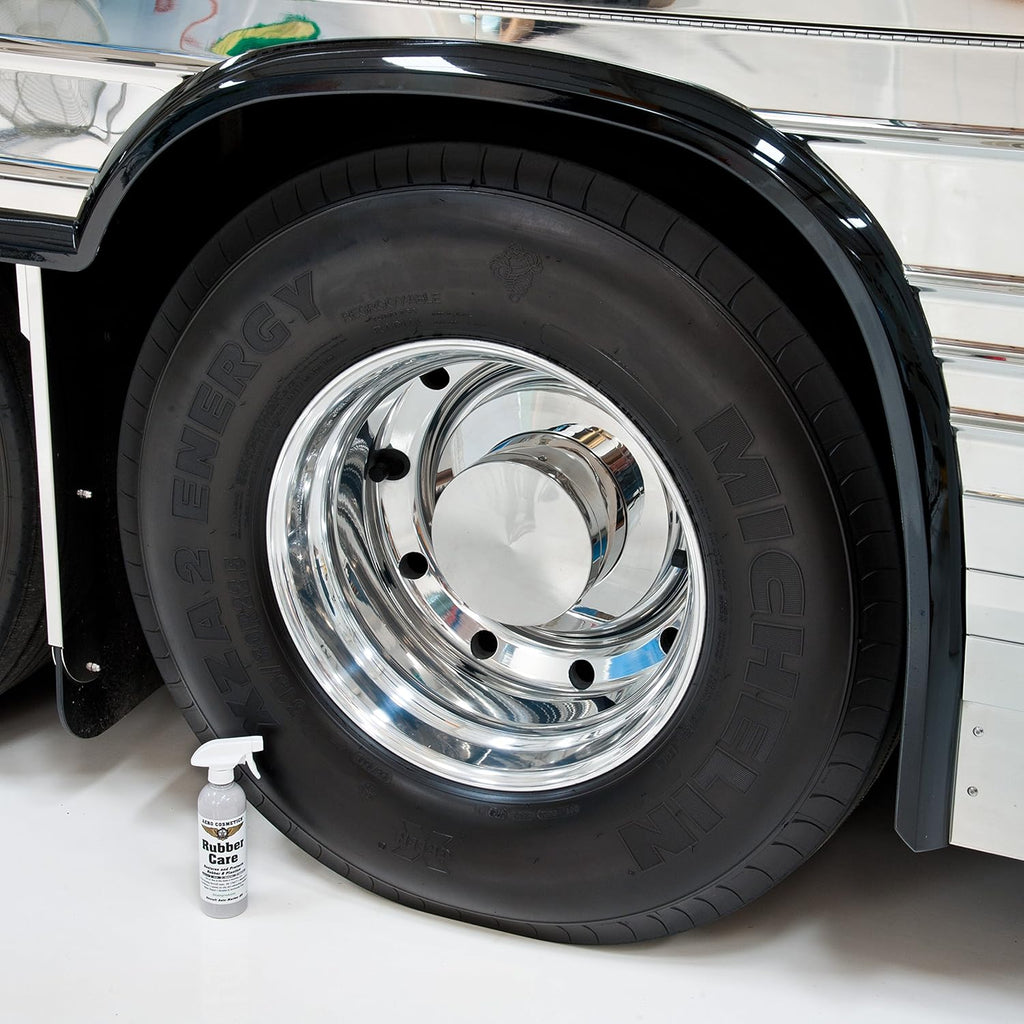 Ceramic Tire Dressing Protector, No Tire Shine, No Dirt or Brake Dust Attracting Residue 1 Gallon Satin/Matte Finish Stays Clean Longer Cleans Up Easier Aircraft Grade Better Than Automotive Products