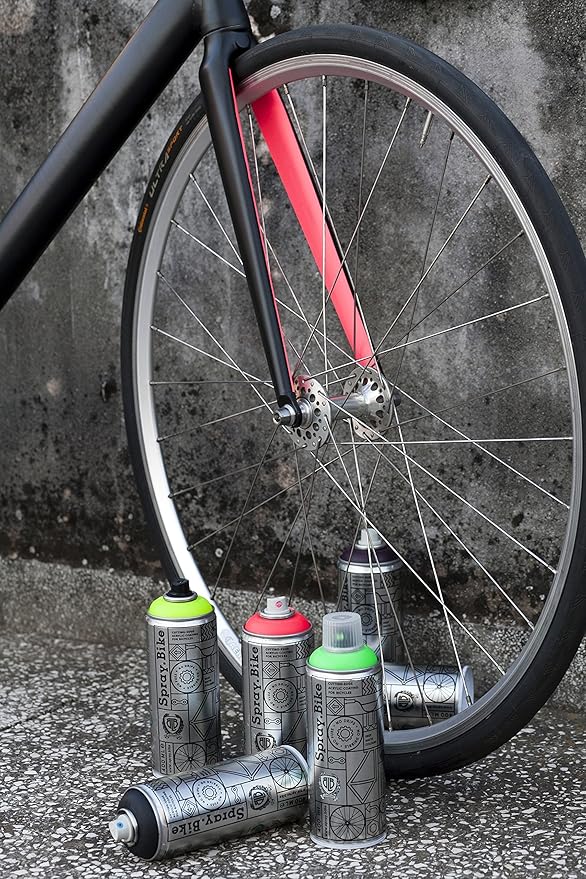 Spray.Bike Spray Paint | Designed Mainly for Bicycles | Multi-Use Acrylic Spray Paint for Metal, Plastic | High Coverage Bike Paint, 400ml, Milan Celadon 1
